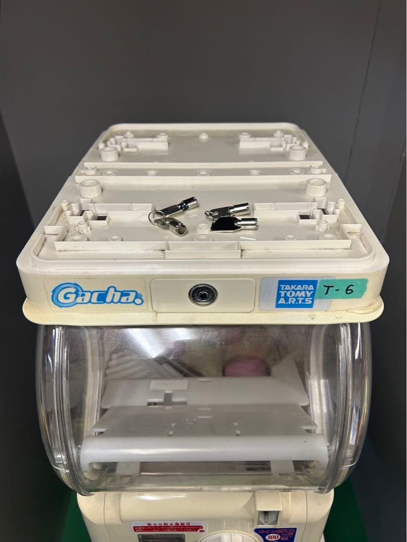 タカラトミーアーツT-6　ガチャツーイージーハーフ　下段部分（ガチャガチャ本体）