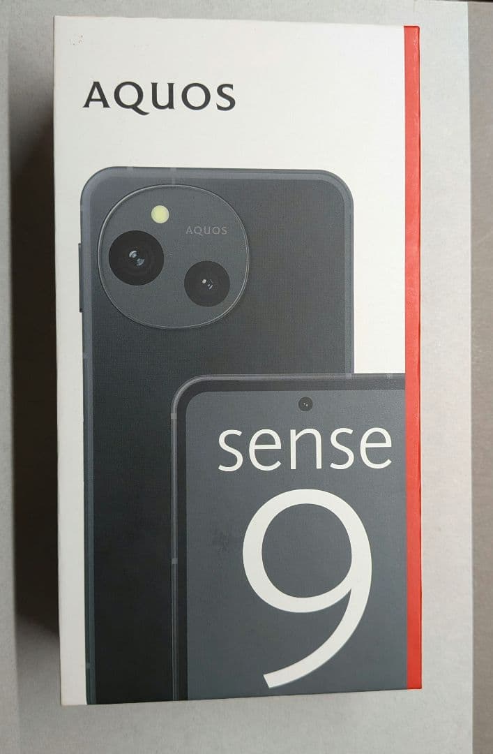 AQUOS sense 9 128GB ブラック 本体中古 SIMフリー