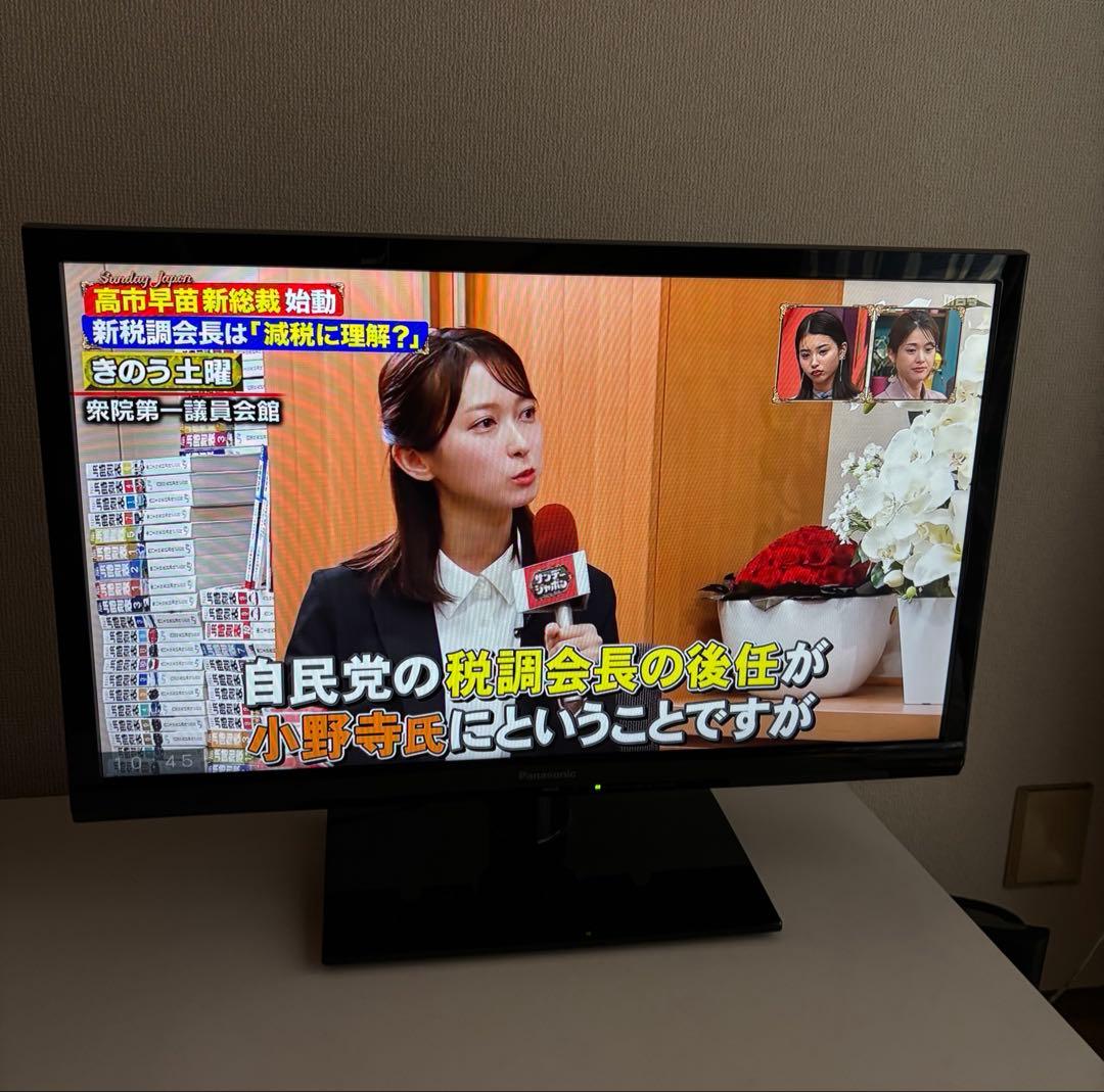 パナソニック 24V型 液晶テレビ ビエラ TH-24C300 純正リモコン付
