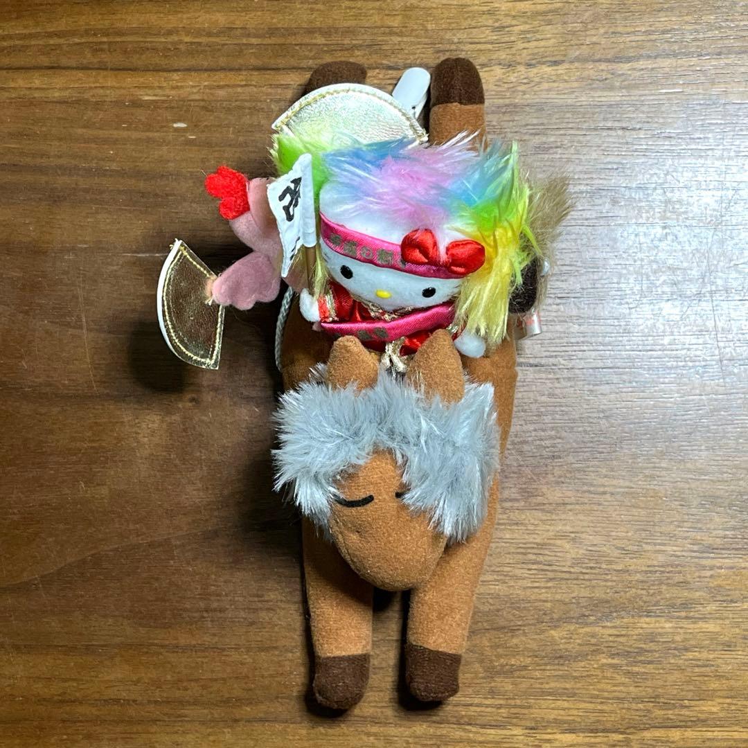 ハローキティ　小泉純一郎　コラボ　ぬいぐるみ 平成改革隊　2001年製　未使用