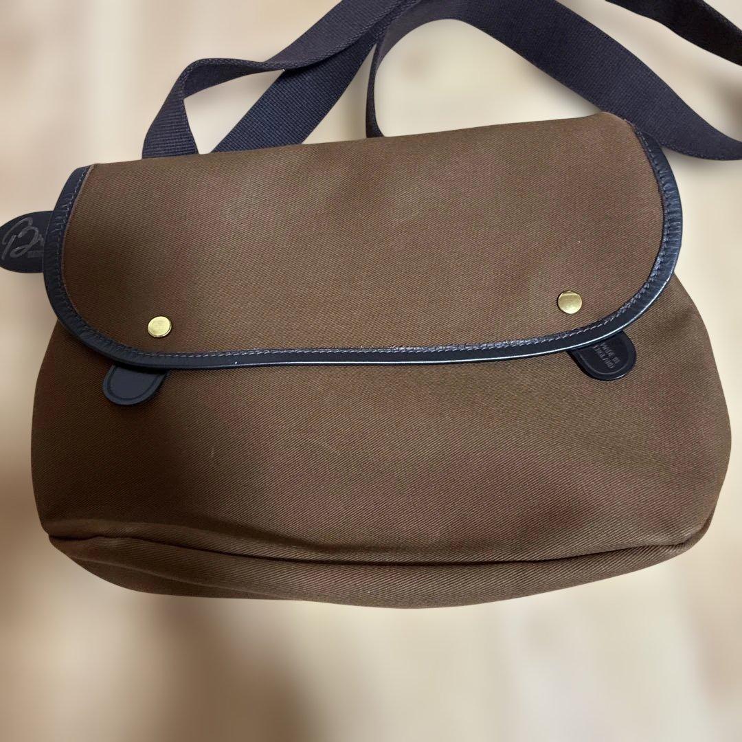 Brady ショルダーバッグ ブラウン キャンバス