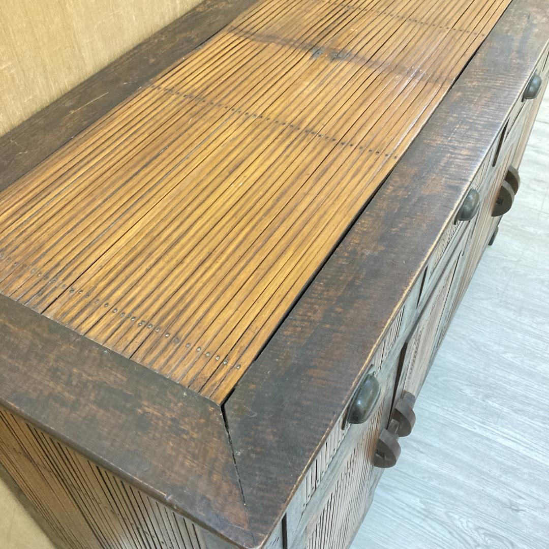 まゆみ　アジアン　バンブー　サイドボード　キャビネット