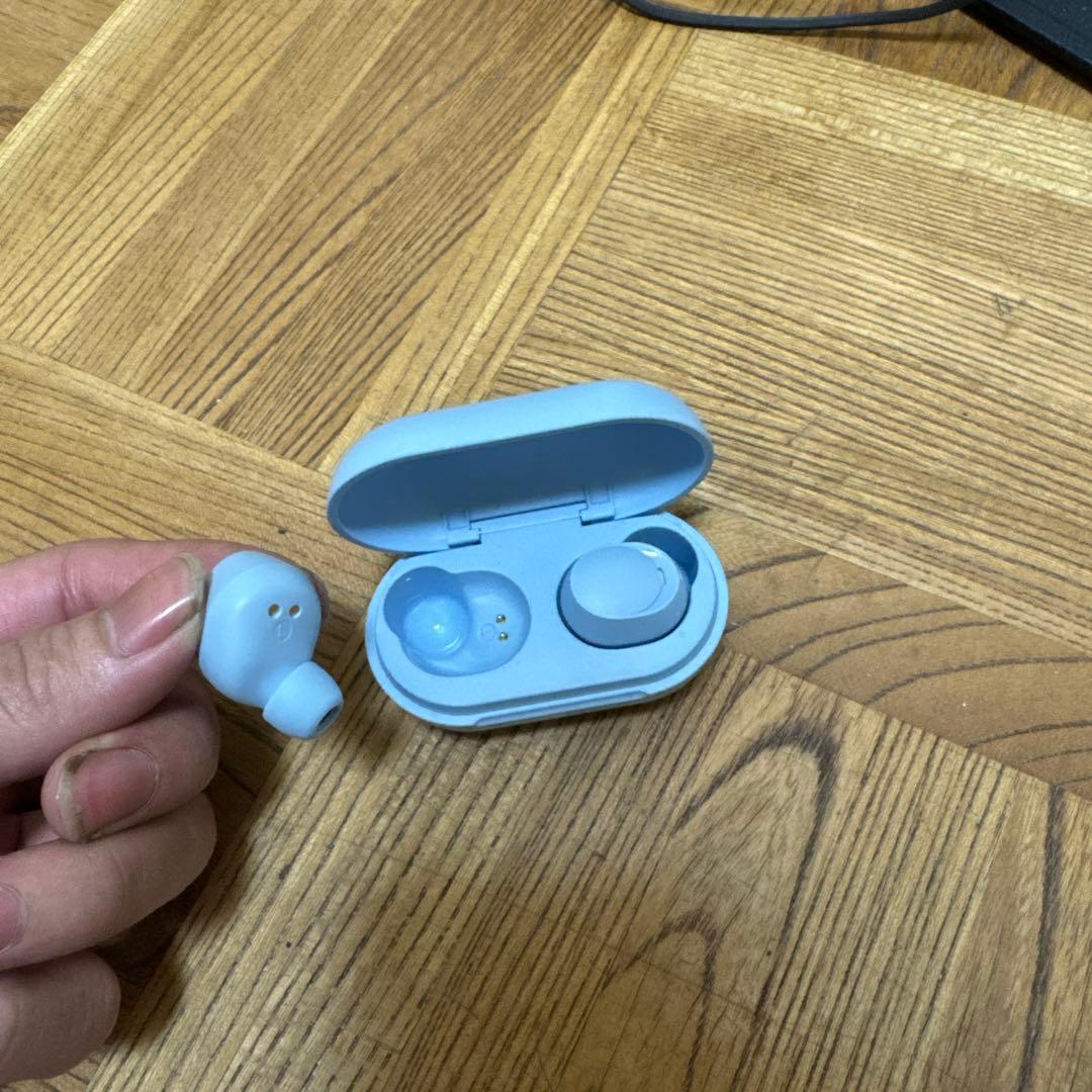 グレー ワイヤレスイヤフォンケース