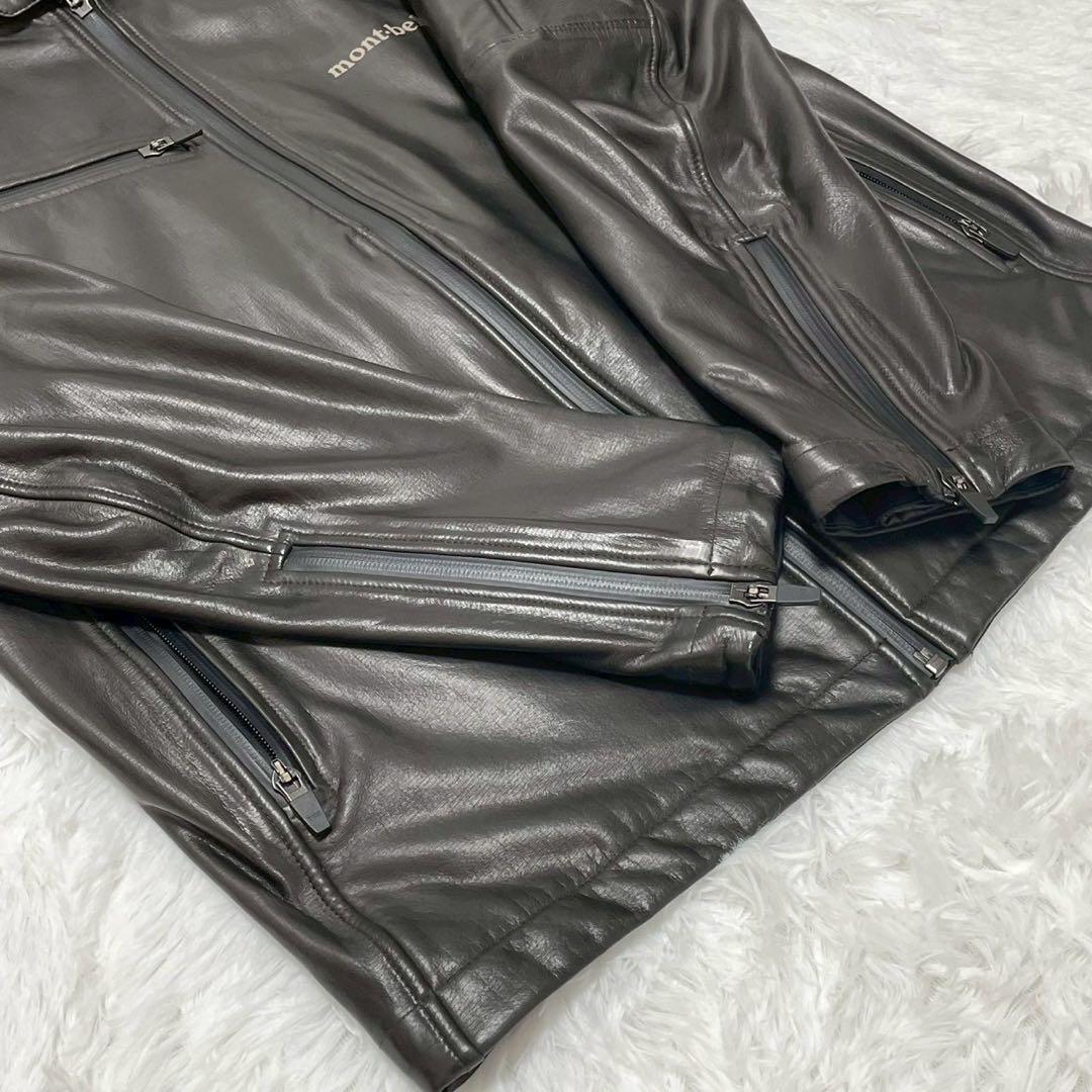 廃盤 GORE-TEX モンベル XLサイズ ビエントクロス ジャケット レザー
