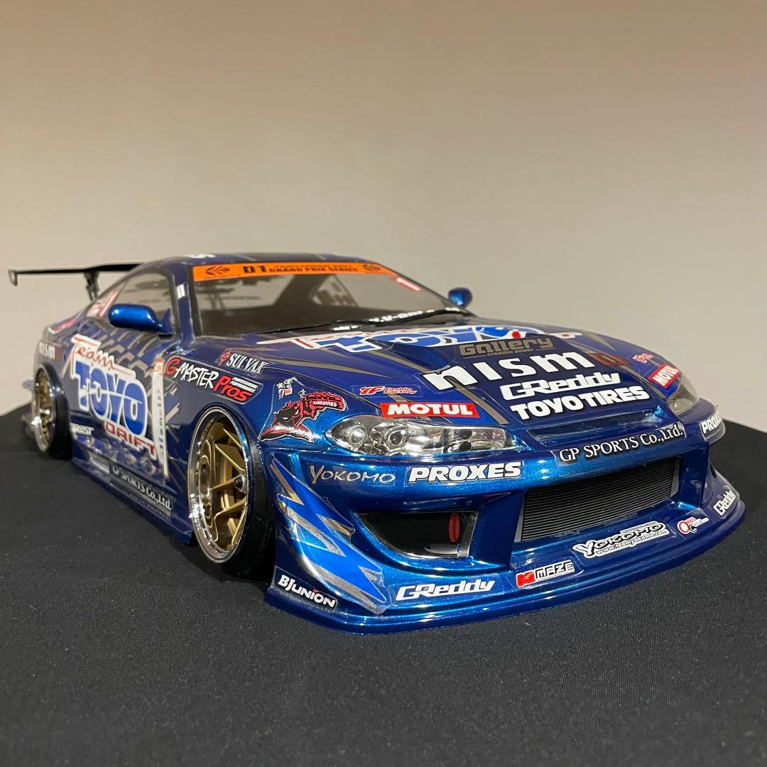 ヨコモ　シルビア s15 ラジコンボディ　ドリフト　1/10 YD-2