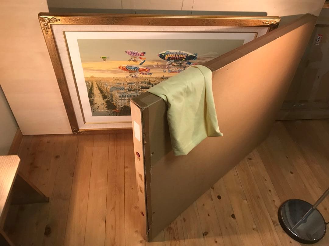 ヤマガタ　「ペリエⅡ」　シルクスクリーン　直筆サイン・エンボス印・エディション有