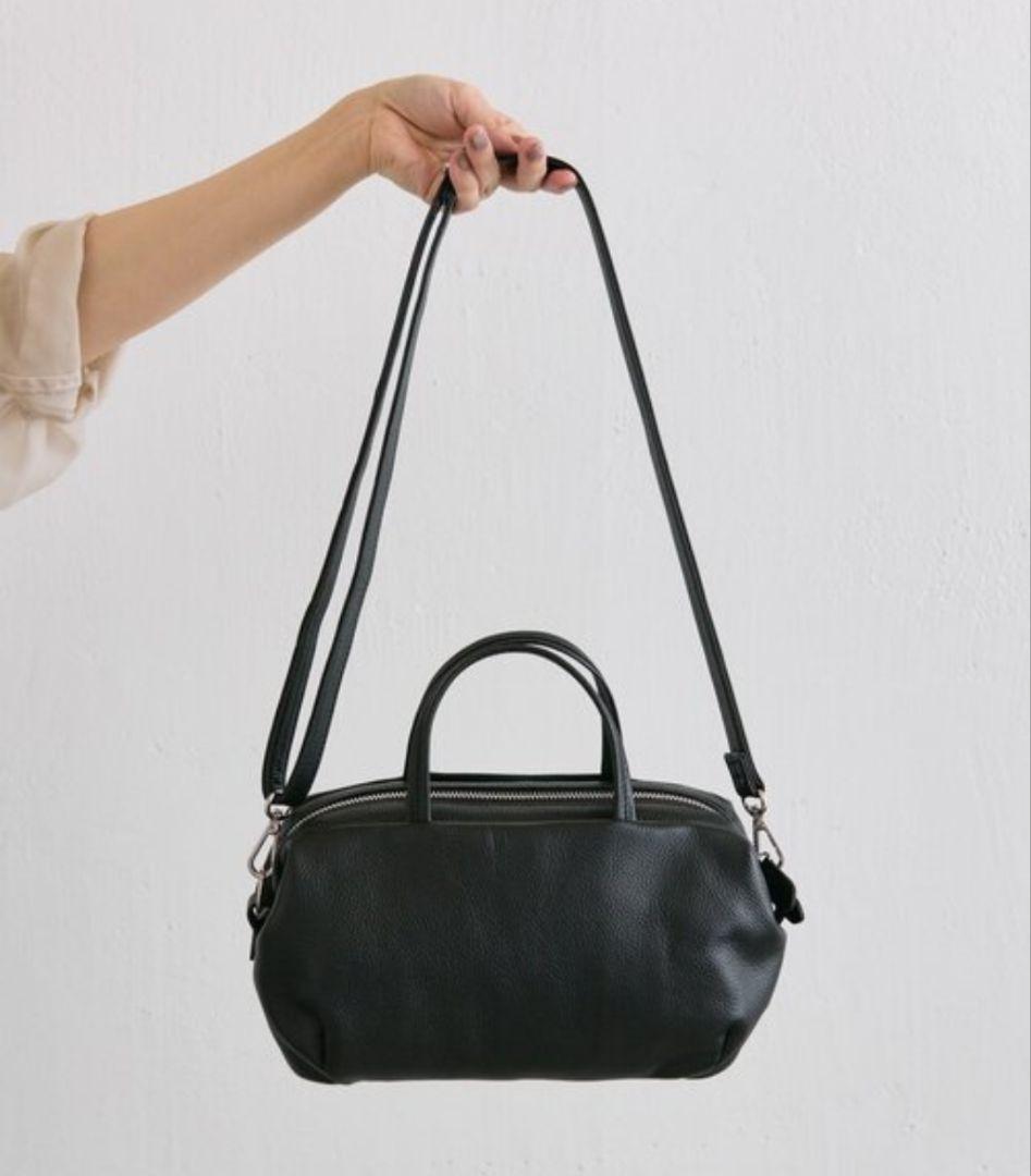 美品✨️ear PAPILLONNER　ハニカムボストンバッグ 　2way/本革