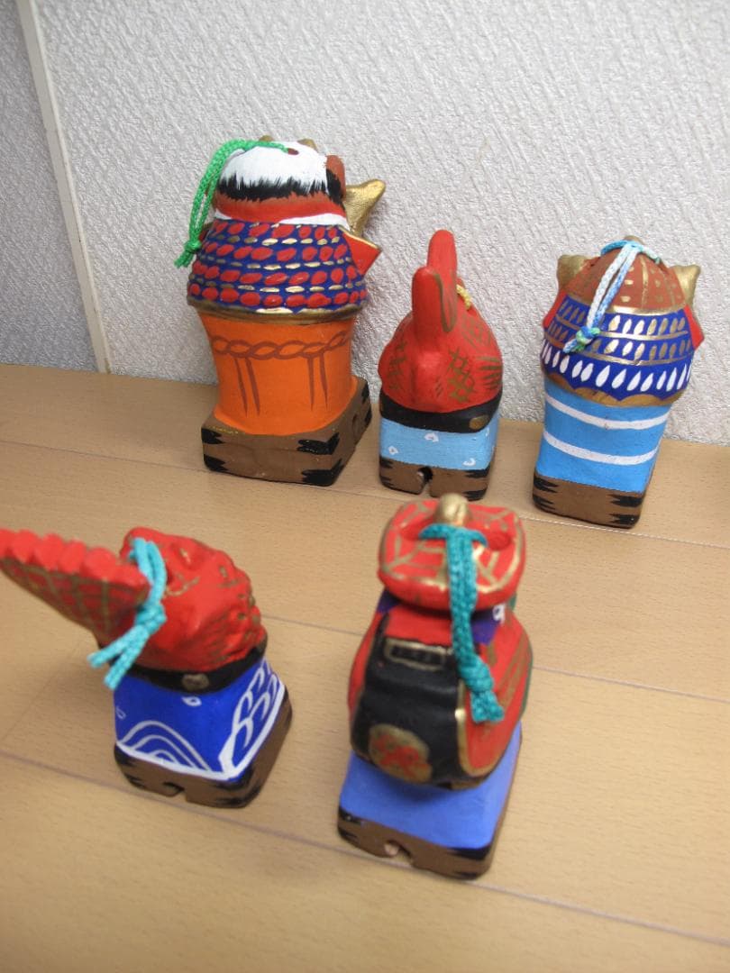 唐津くんち　からつ曳山人形6個　土鈴5個　合計11個　郷土玩具　おまとめ