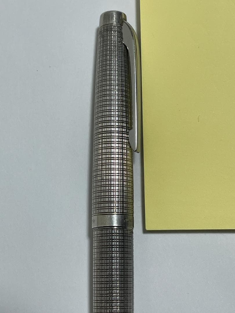 PLATINUM 万年筆 18K STERLINGSILVER vintage