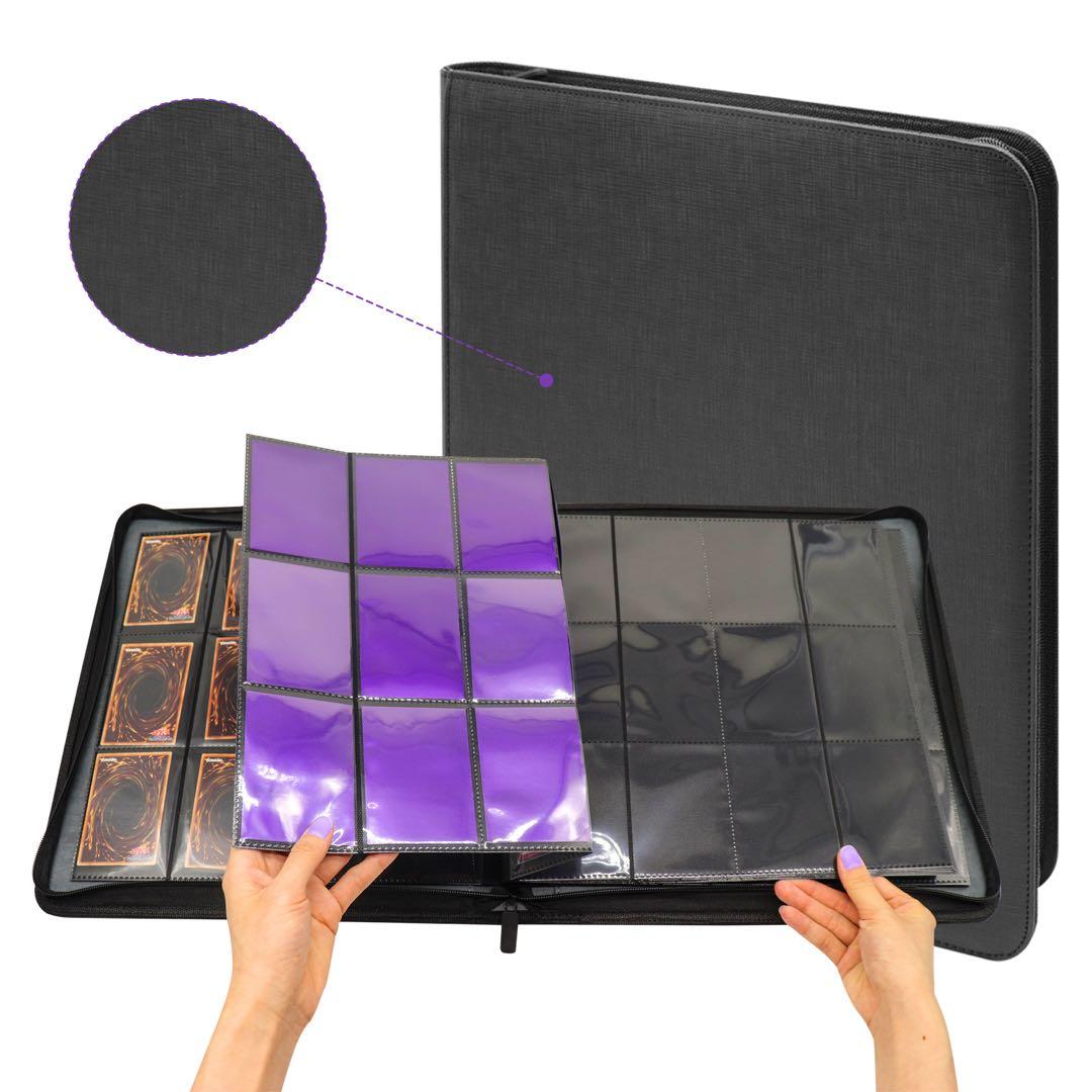 5冊セット（各色お見繕い）【トレーディングカード高級ファイル】 ＜未開封品＞