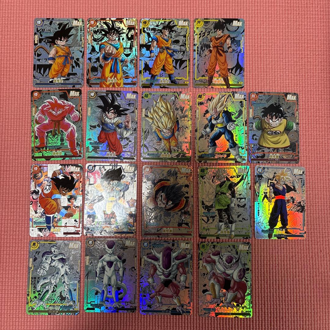 シマリスさん専用　18枚　コミパラ　ドラゴンボール　キラカード