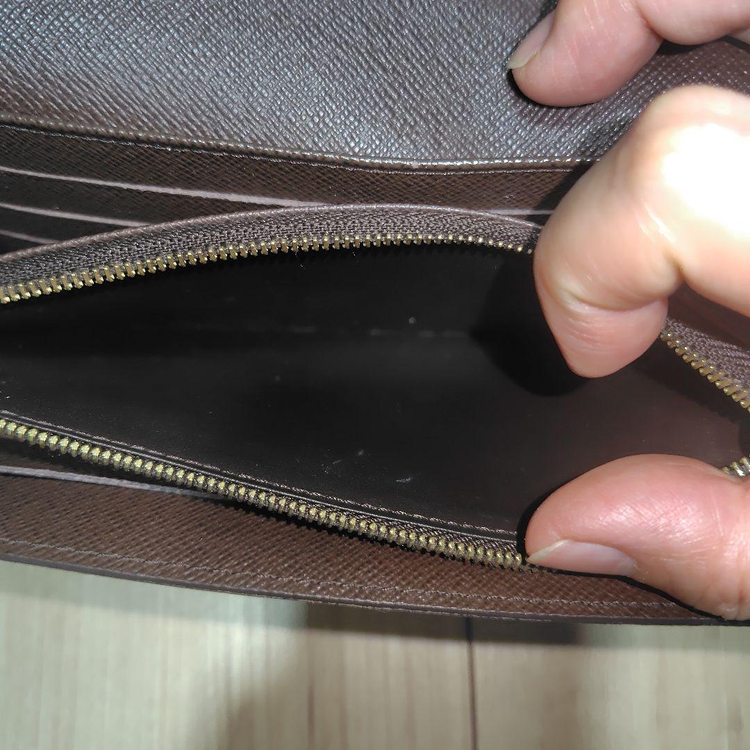 美品 LOUIS VUITTON ダミエ 二つ折り財布