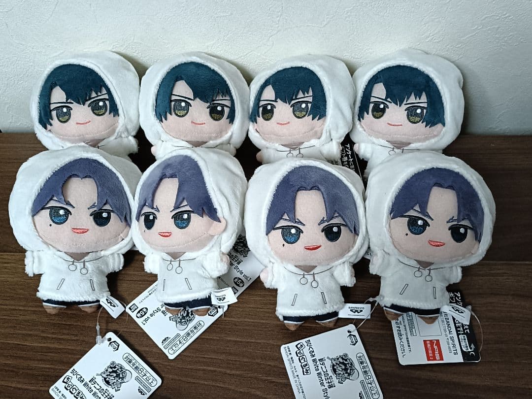 新テニスの王子様 ちびぐるみ ぬいぐるみ マスコット 8体