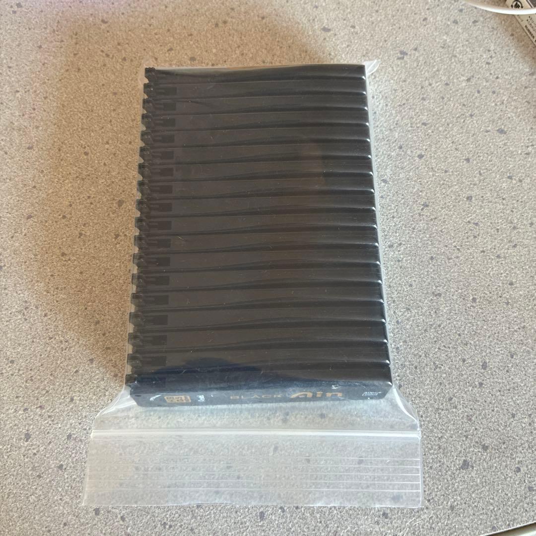 【未使用/超希少/廃盤】ぺんてる ブラックアイン 0.5mm/HB