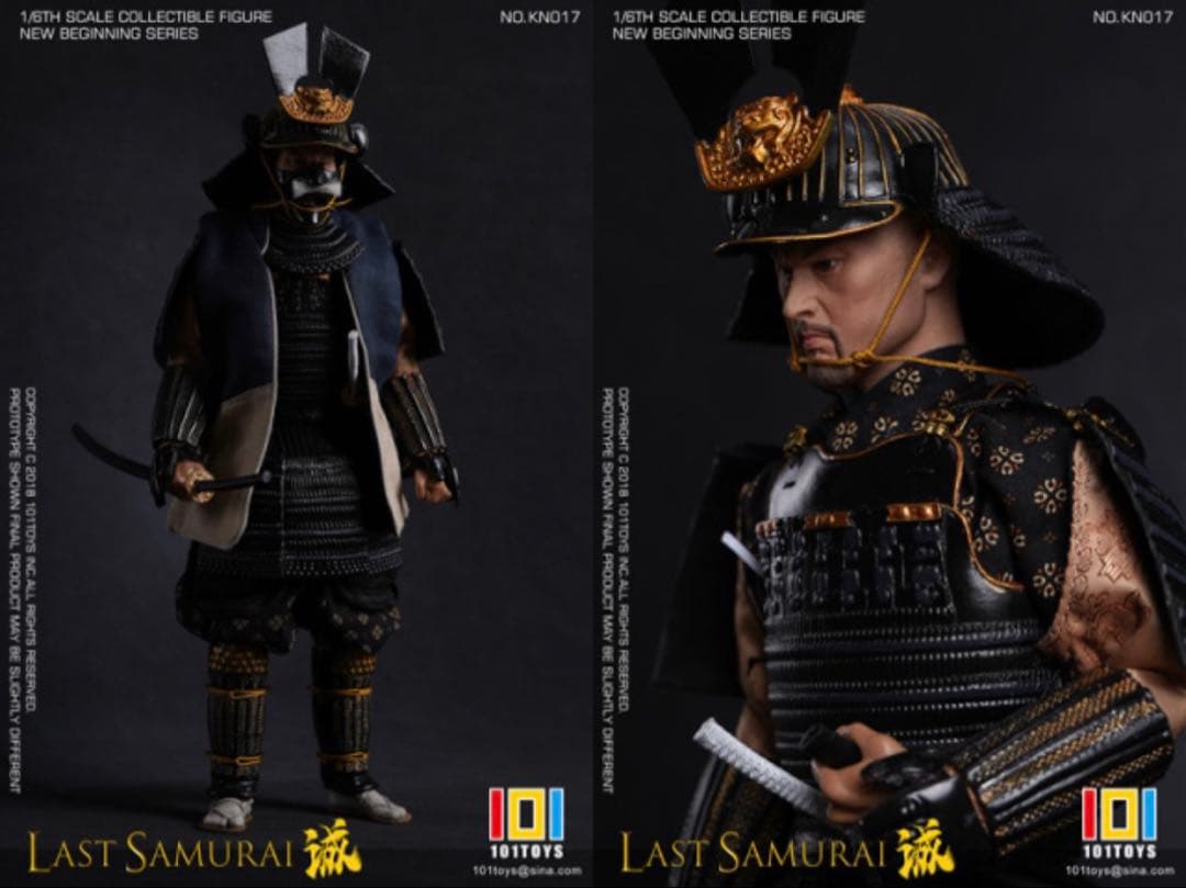 101TOYS ラストサムライ勝元盛次 1/6アクションフィギュア