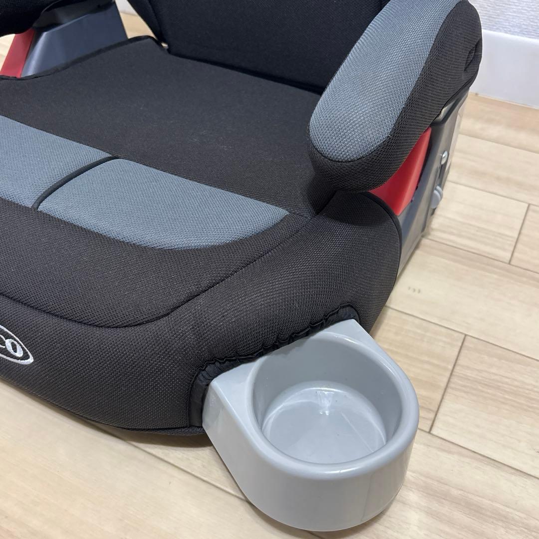 美品 GRACO ジュニアシート ジュニアプラス 2個セット ブラック　グレー