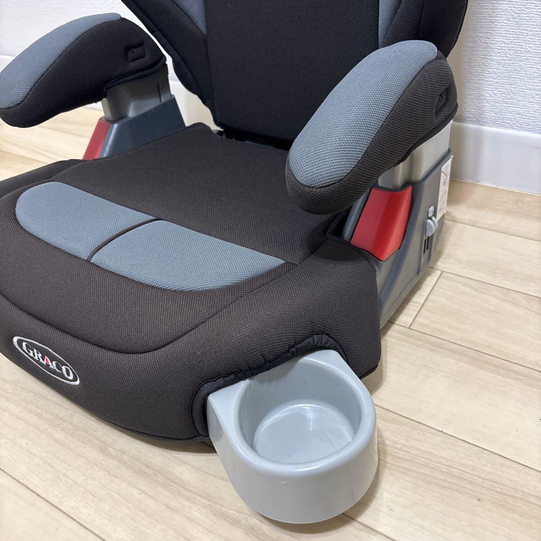 美品 GRACO ジュニアシート ジュニアプラス 2個セット ブラック　グレー