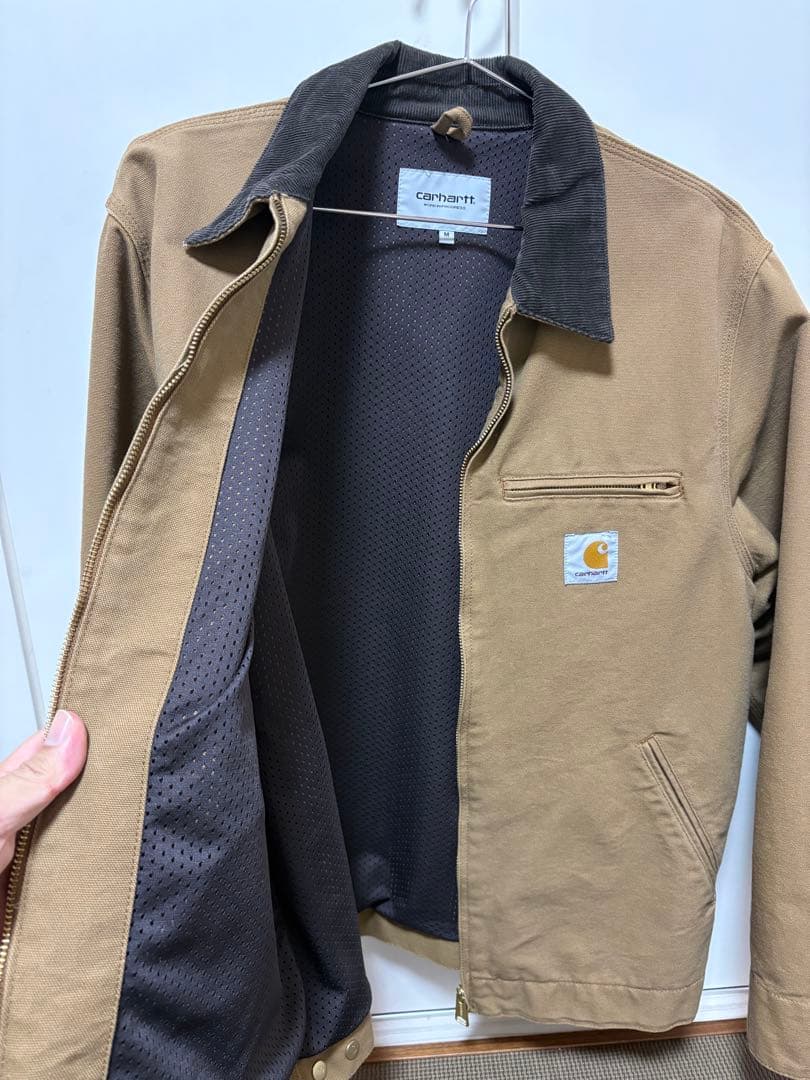 【極美品】Carhartt WIP デトロイトジャケット M ハミルトンブラウン