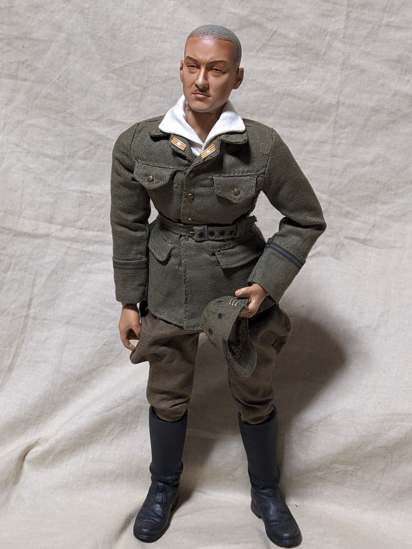 日本軍　陸軍　将校 軍服　ミリタリーフィギュア　中川三郎 中古　パーツ有り