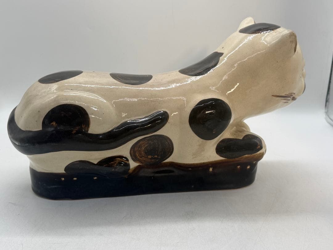 中国　明時代　磁州窯虎形枕　アンティーク　送料込み251217