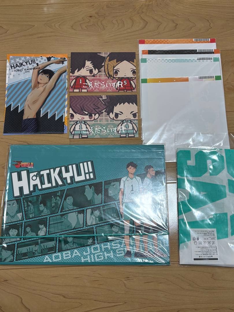 ハイキュー　まとめ売り　影山　及川　ラバスト　フィギュア　缶バッジ