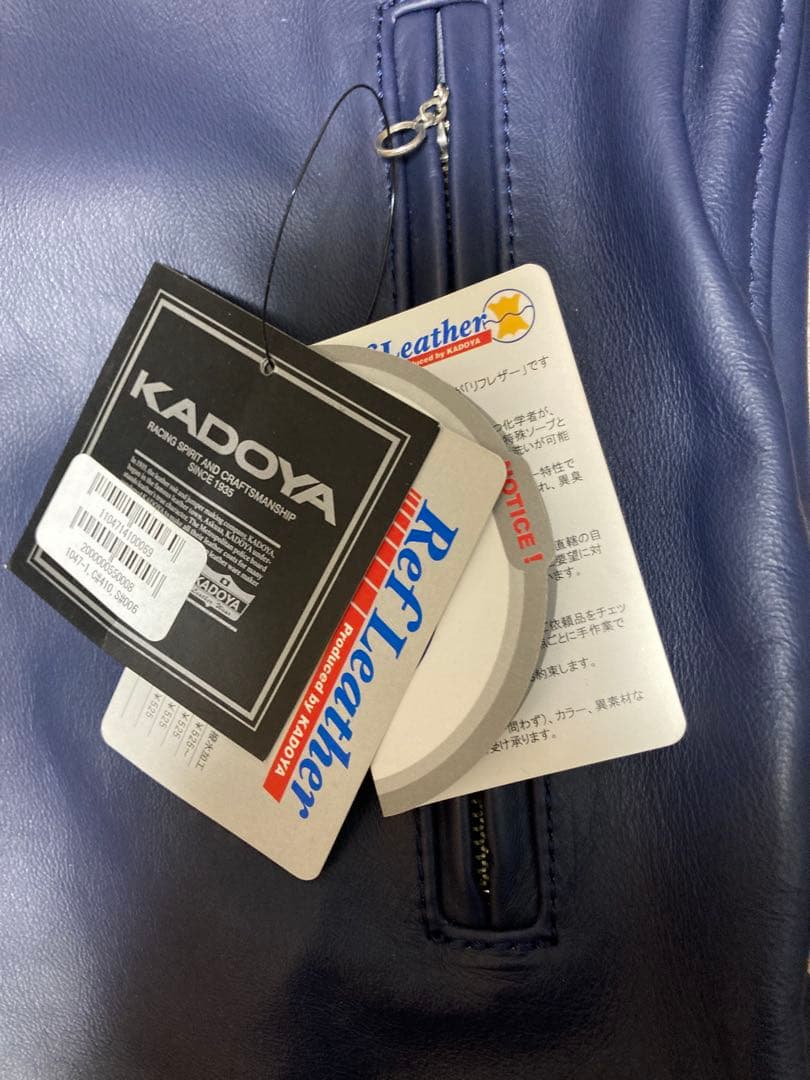 【新品未使用】 KADOYA K'S LEATHER BLACK HORSE