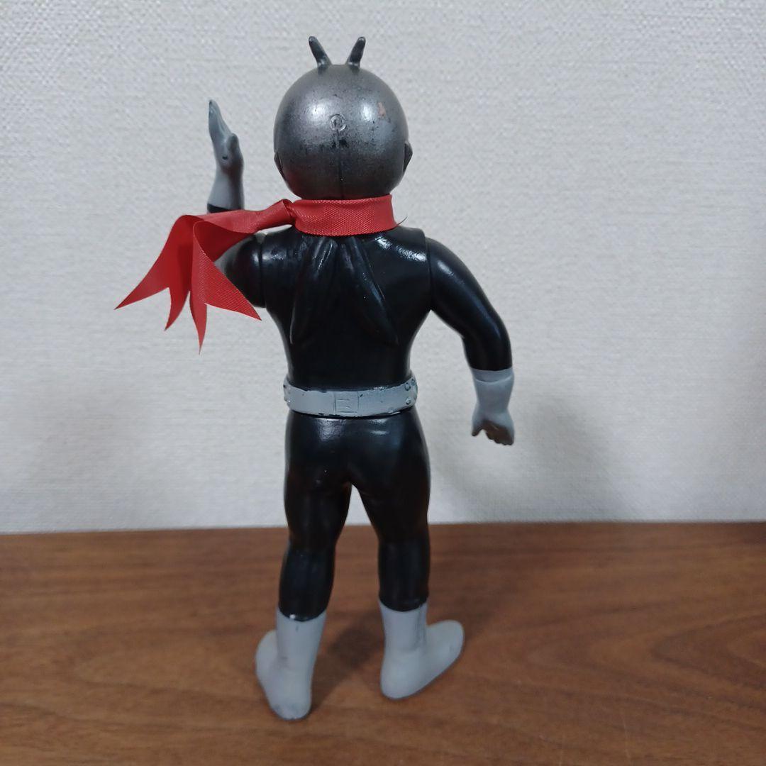 無版権　通称「盆踊りライダー」パチモノ希少美品ソフビフィギュア