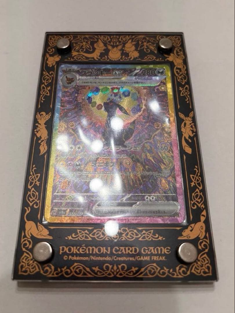 ディスプレイフレーム付き ブラッキーEX スペシャルアート SAR