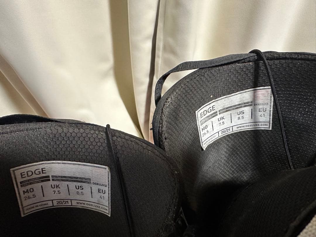 EDGE スノーボードブーツ ブラック 26.5センチ　②