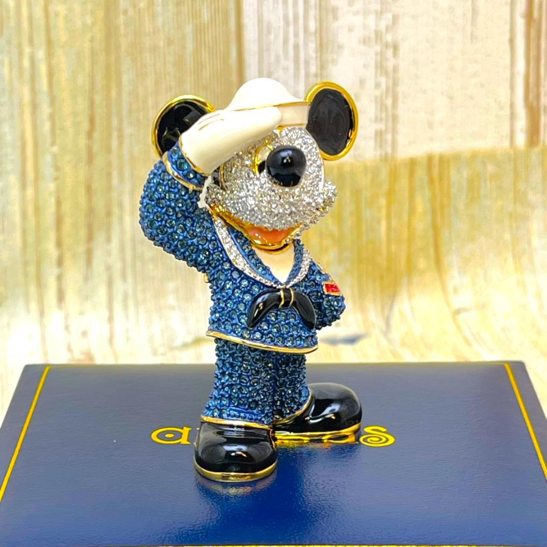 ミッキーマウス スワロフスキー セーラー服 アリバス・ブラザーズ フィギュア