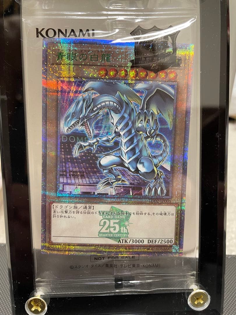 遊戯王 東京ドーム　ブルーアイズホワイトドラゴン　封筒付