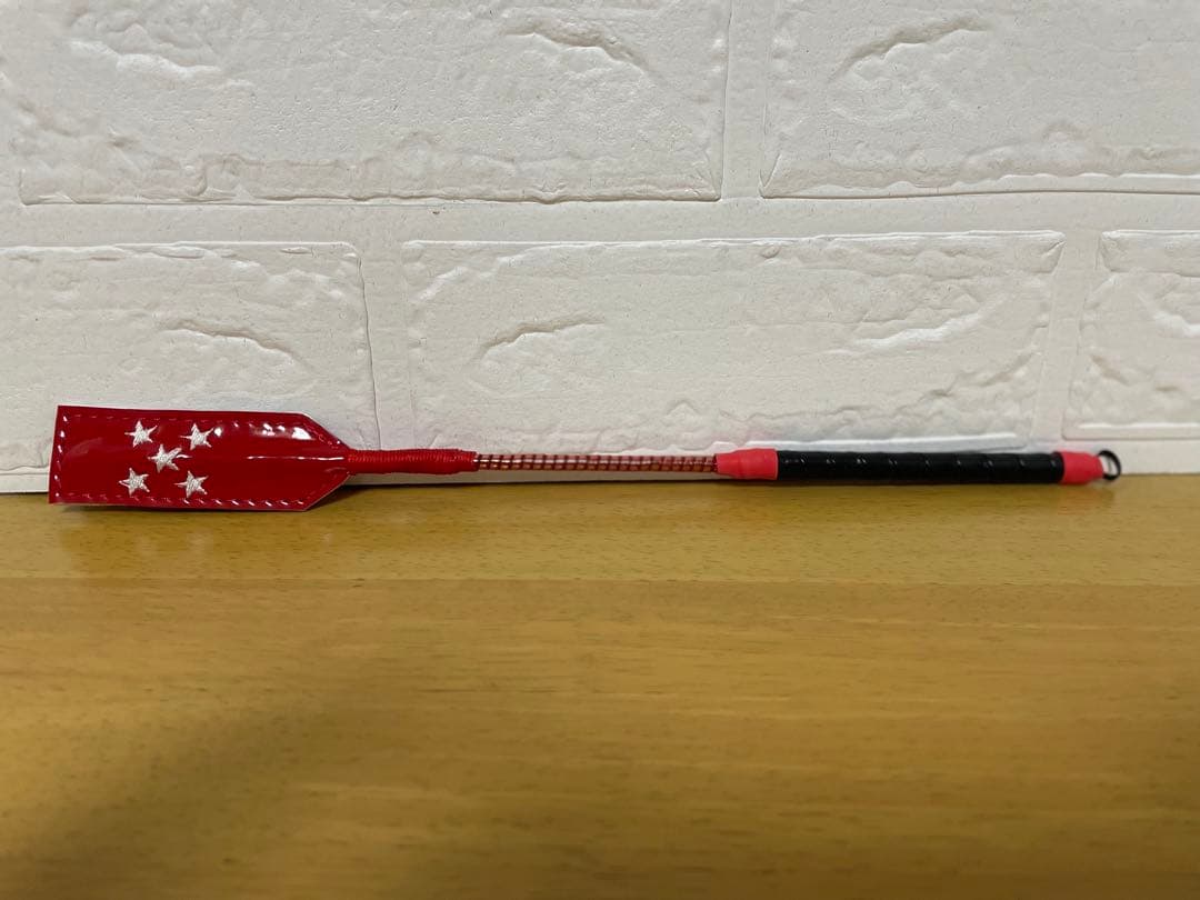 非売品　希少　的場文男　勝負服柄　的ムチ