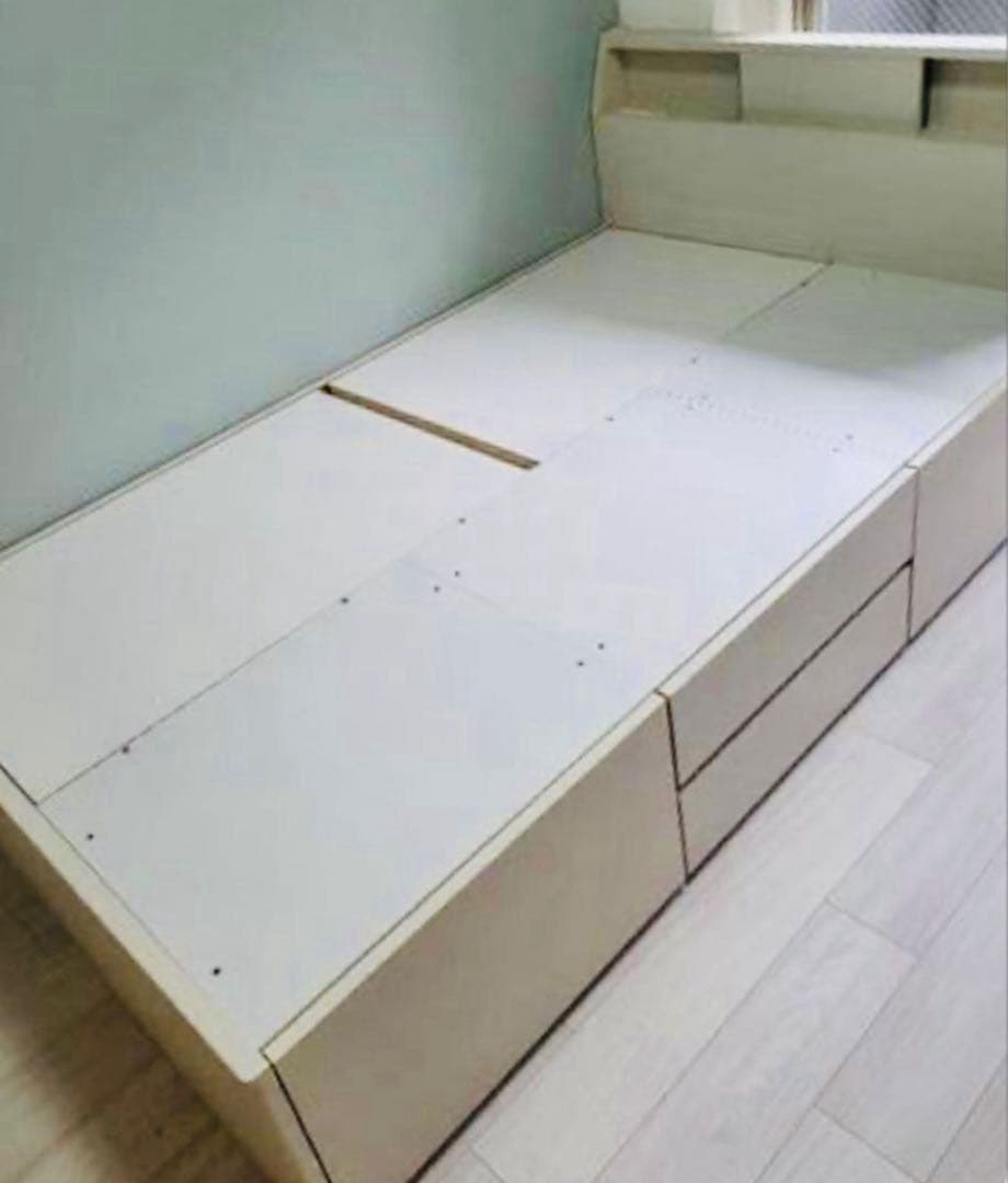 ニトリ　シングル ベッドフレーム アザン 大容量収納 【指定地域送料無料】