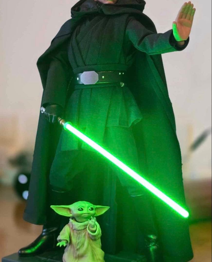 ホットトイズ　ルークスカイウォーカー　カスタムLEDライトセーバー