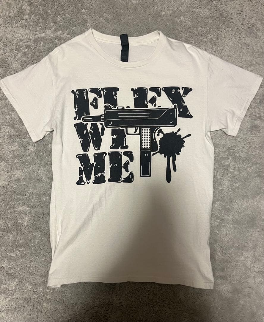 FLEX WIT ME Tシャツ ホワイト