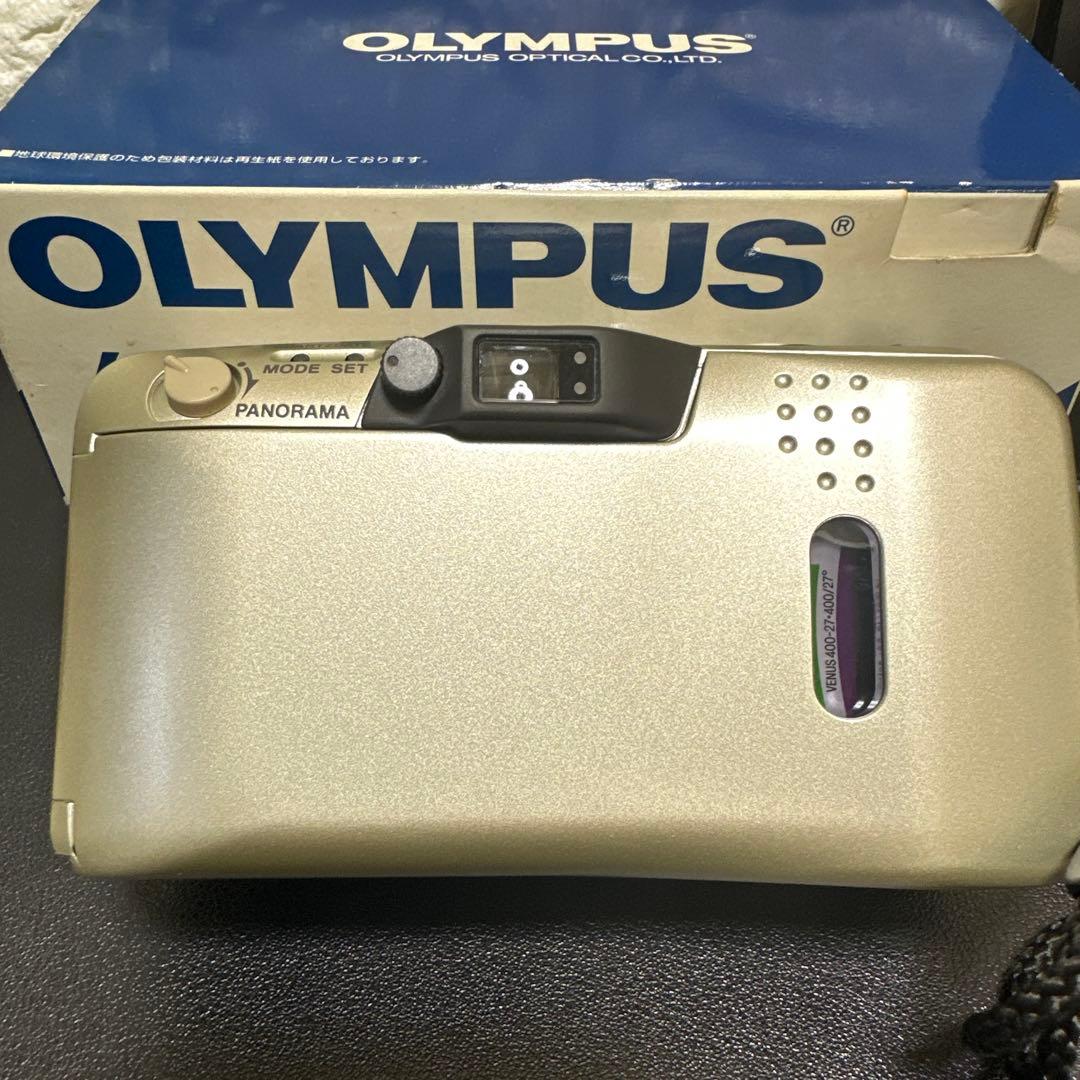 美品　OLYMPUS μ[mju:] ZOOM 130 動作確認済　元箱箱付き