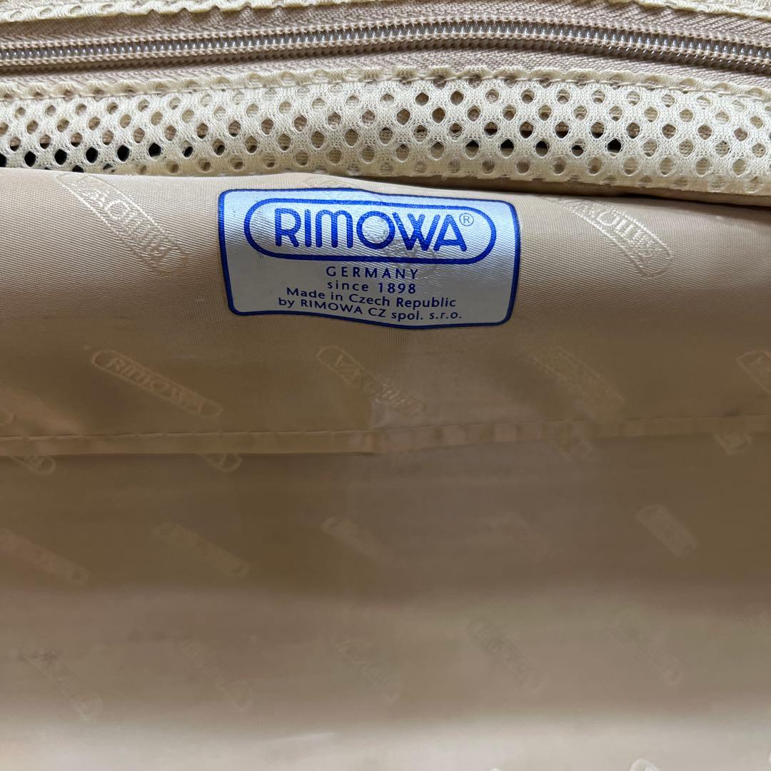 希少品 RIMOWAリモワ サルサデラックス ハイブリッド 107L 4輪