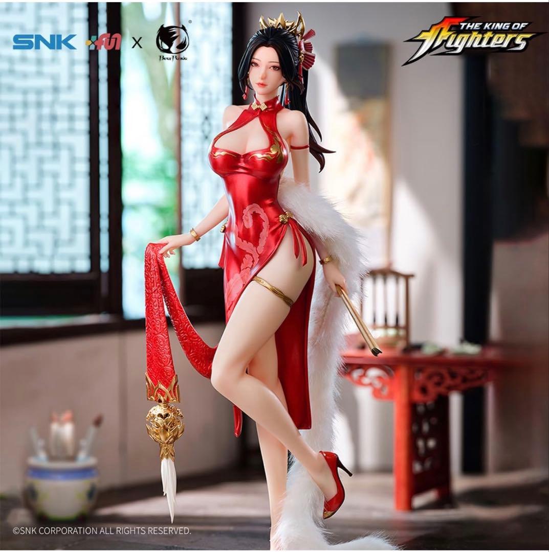 BearPanda×SNK 1/6 不知火舞 紅裳舞Ver. 全高約400mm