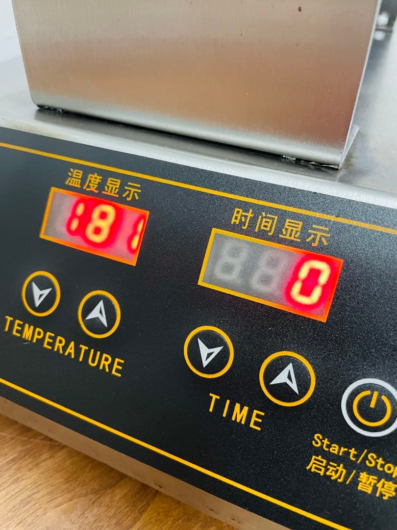 【改良版】バブルワッフルメーカー 業務用 動作確認済