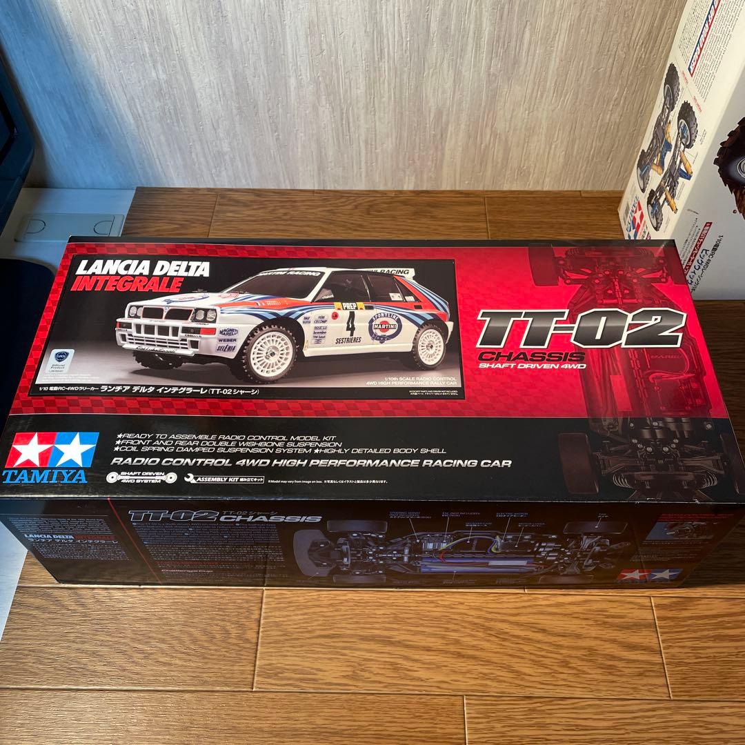 タミヤ　ランチアデルタ　インテグラーレ