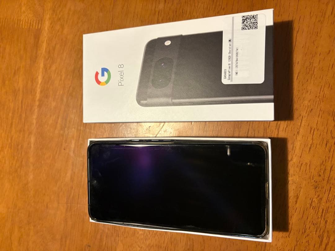 スマートフォン本体 Google Pixel 8 Obsidian