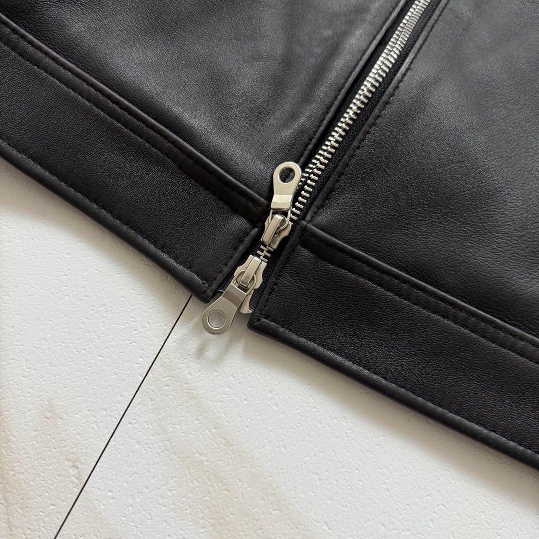 UNION STATION by メンズ・ビギ 羊革 ライダース ジャケット