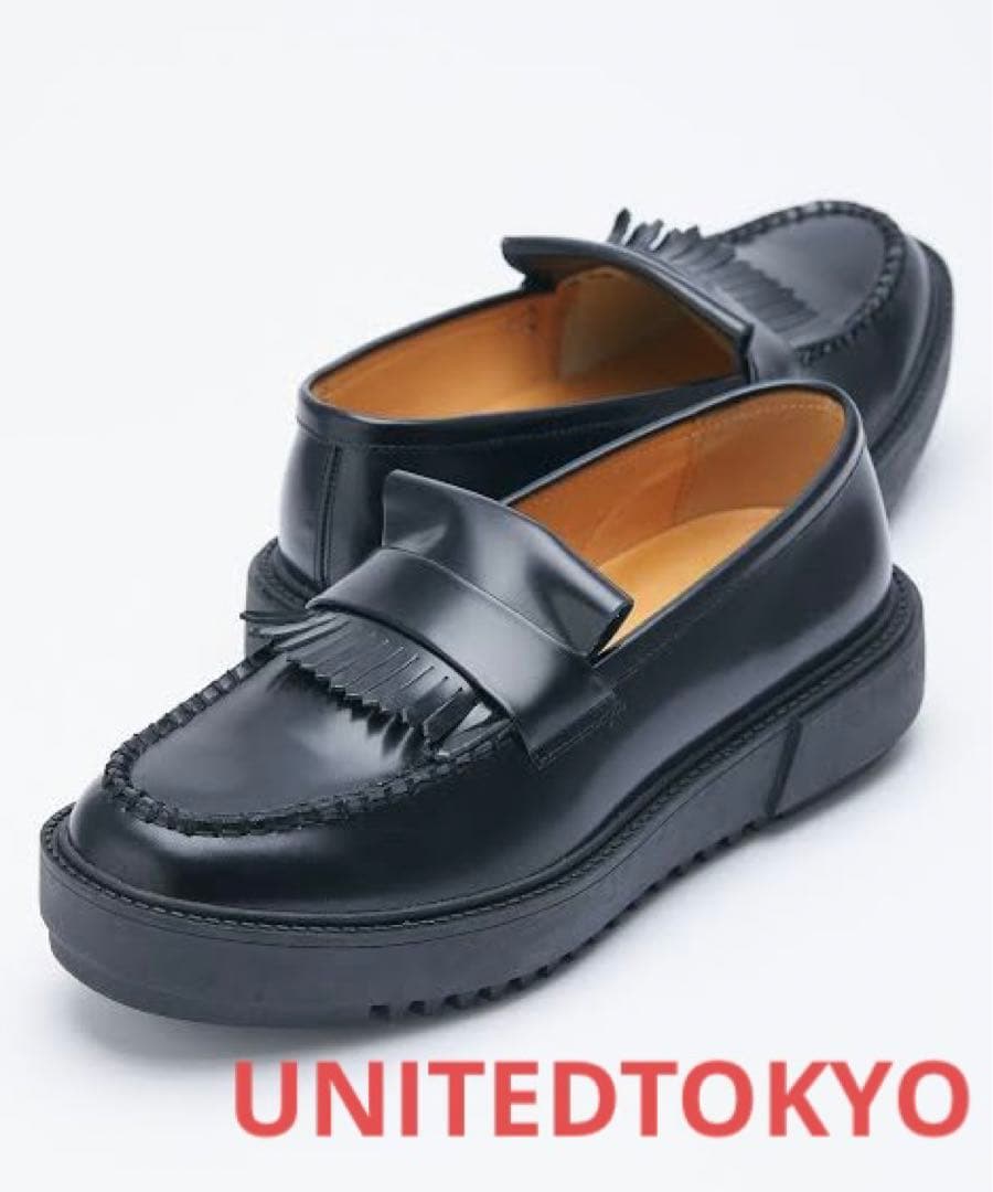 UNITED TOKYO プラットフォームローファー