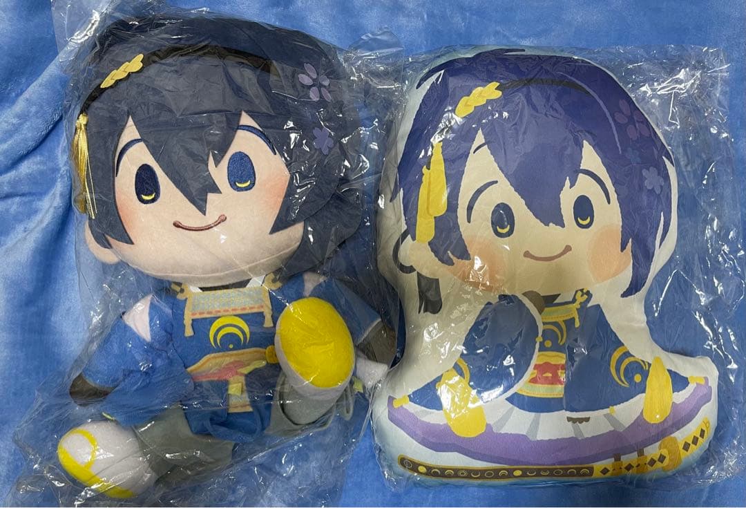 わんぱく　刀剣乱舞　三日月宗近　A賞　BIGぬいぐるみ　B賞　クッション　セット