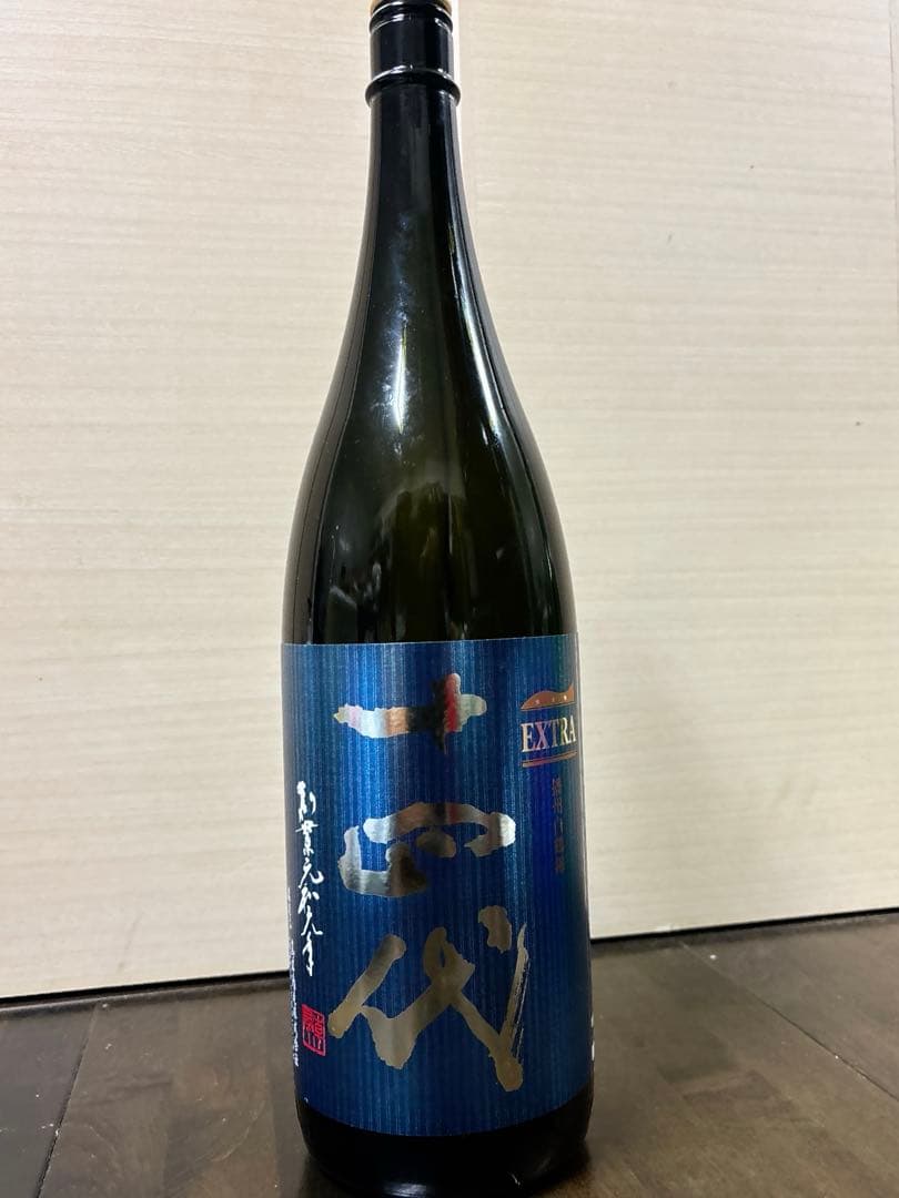 【空き瓶】十四代 EXTRA白鶴錦 一升瓶