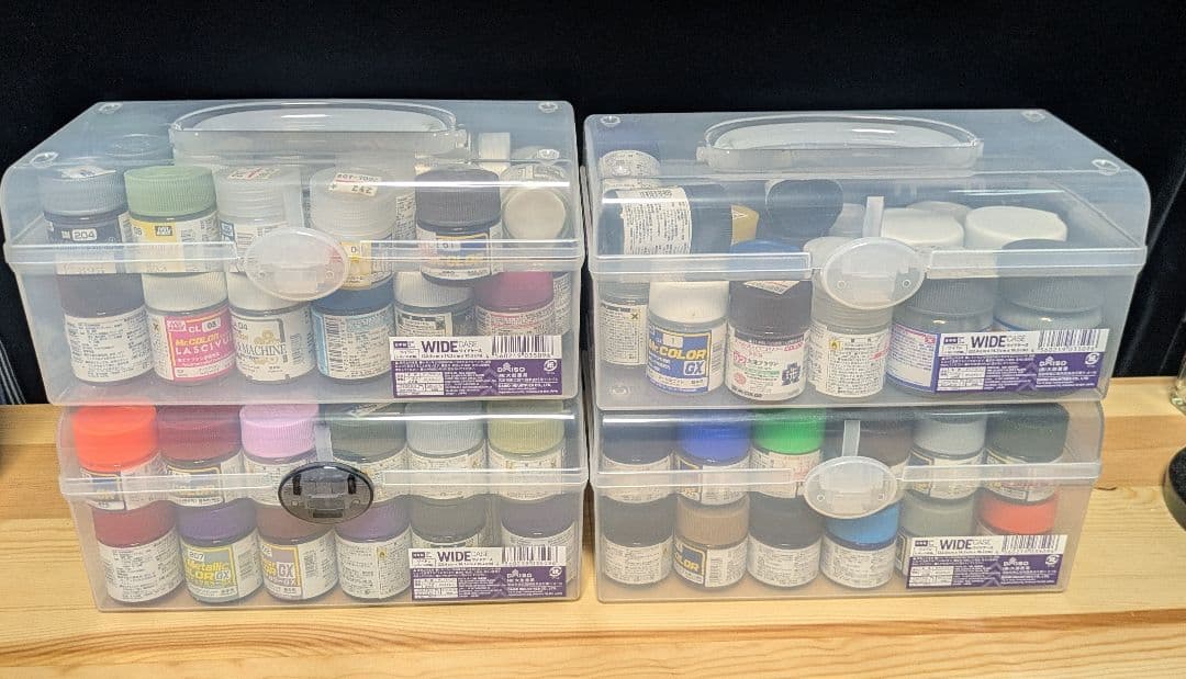 Mr.COLOR 塗料セット 透明ケース入り