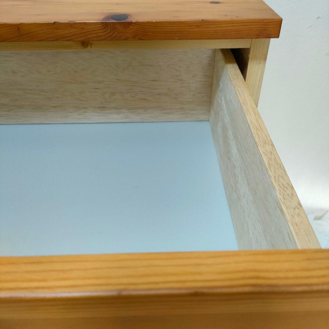 無印良品 パイン材 チェスト 4段チェスト