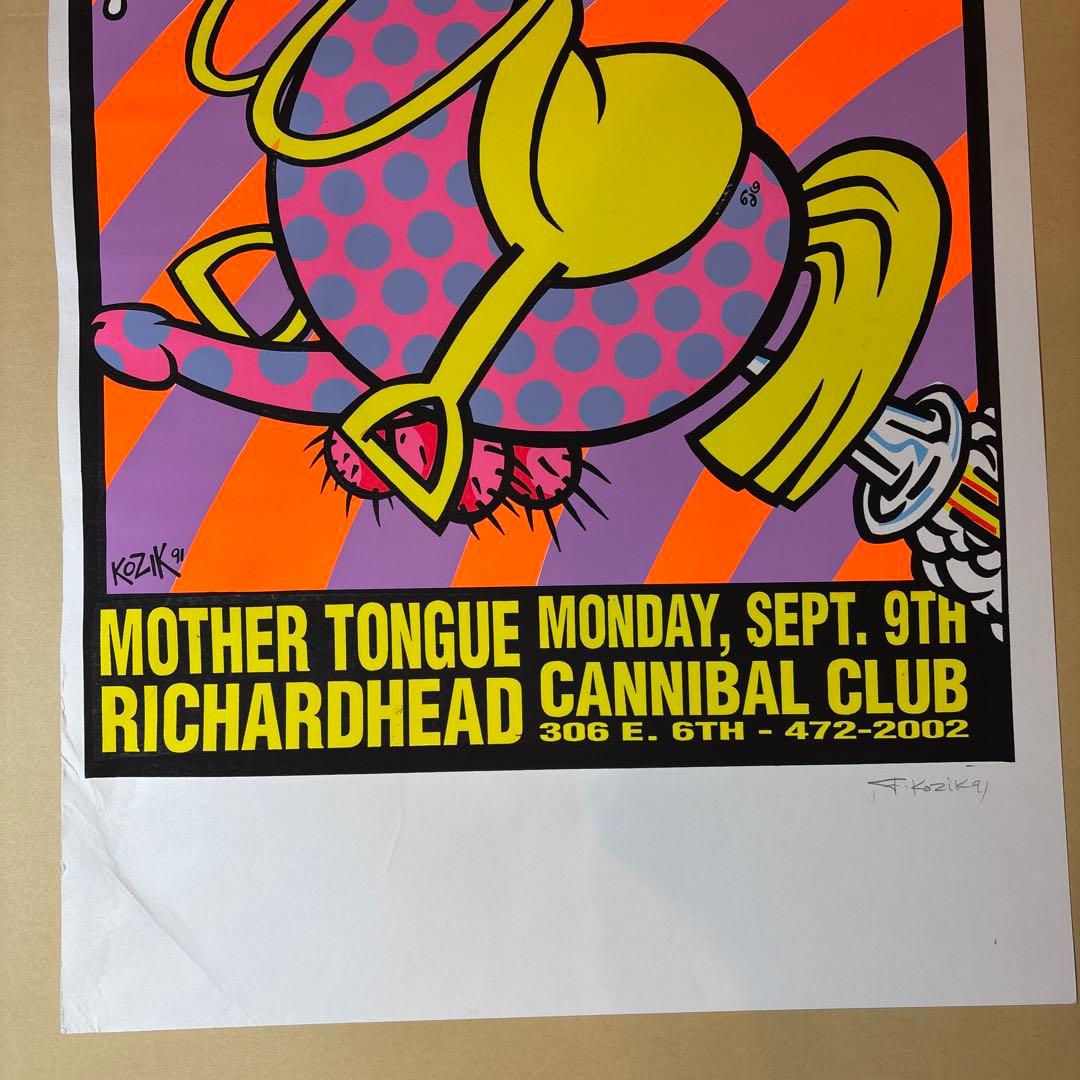 KOZIK COWS シルクスクリーンポスター