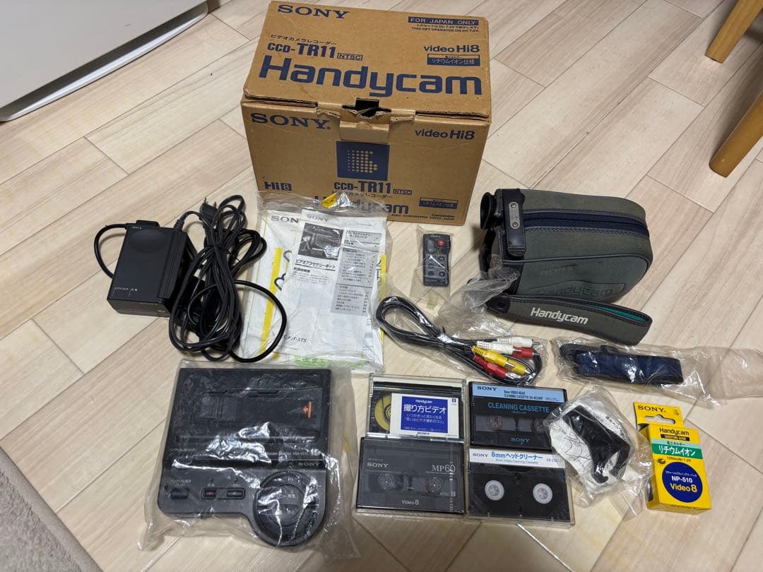 ★ダビングに最適！SonyCCD-TR11 8ミリビデオカメラ