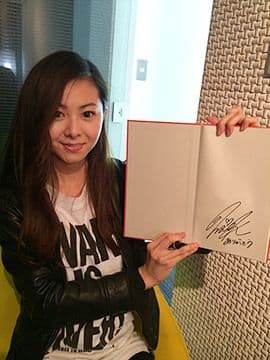 直筆サイン入り☆倉木麻衣カンボジア寺子屋プロジェクト絵本STAND BY YOU